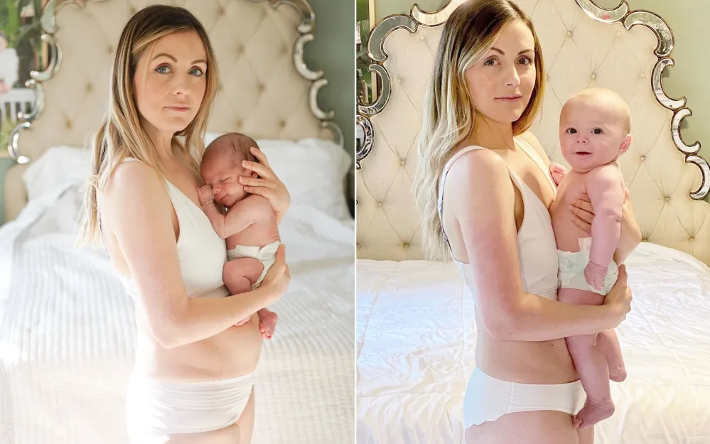 Carly Waddell Shows 6-Month Postpartum Body in New Pic With Son Charlie