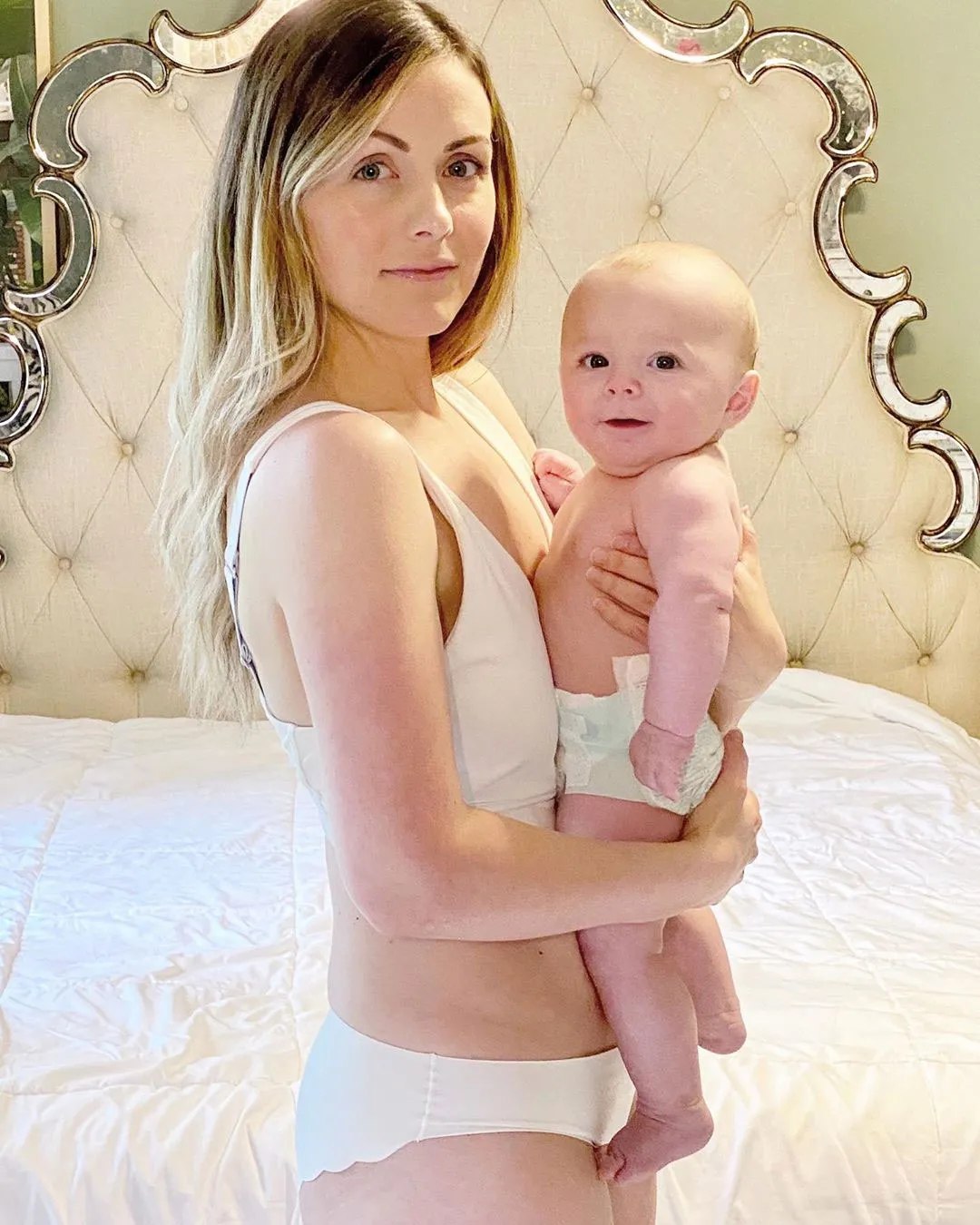 Carly Waddell Shows 6-Month Postpartum Body in New Pic With Son Charlie