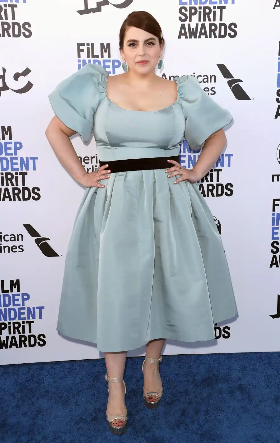 Celebs Wearing Pastel - Beanie Feldstein