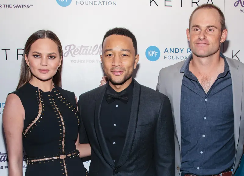 Chrissy Teigen Andy Roddick