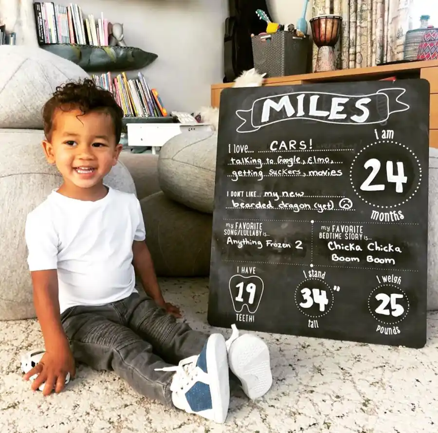 Chrissy Teigen and John Legend Celebrate Son Miles’ 2nd Birthday in Quarantine