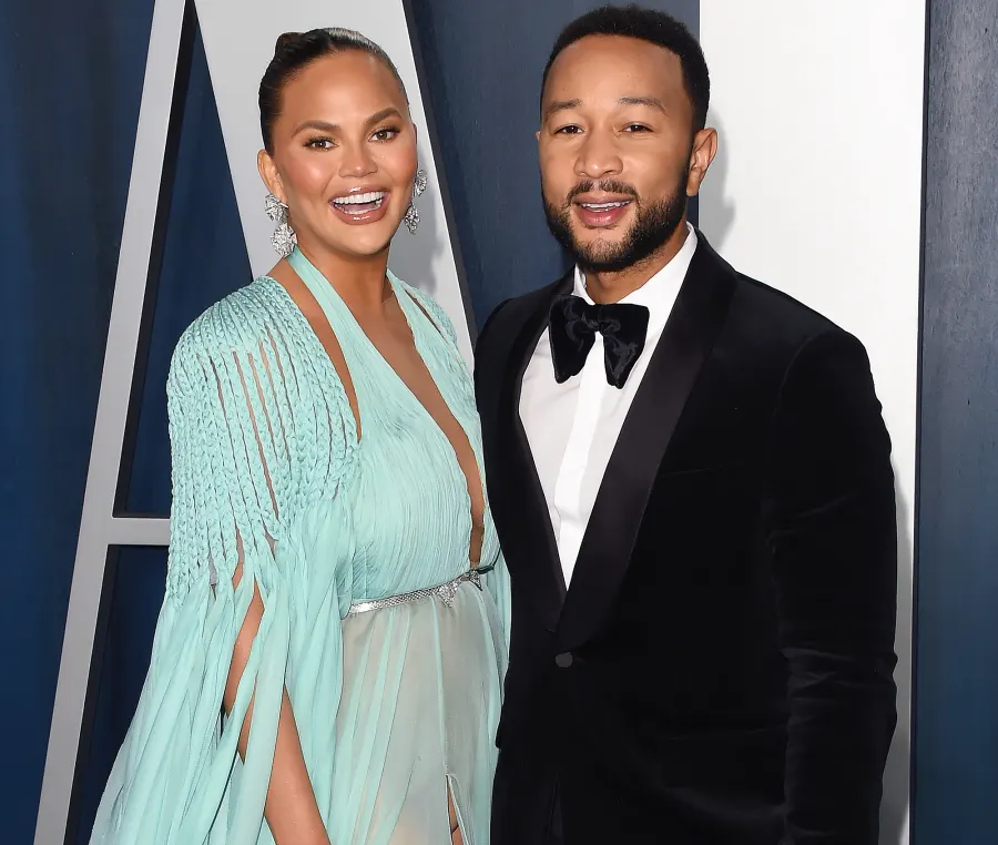 Chrissy Teigen and John Legend