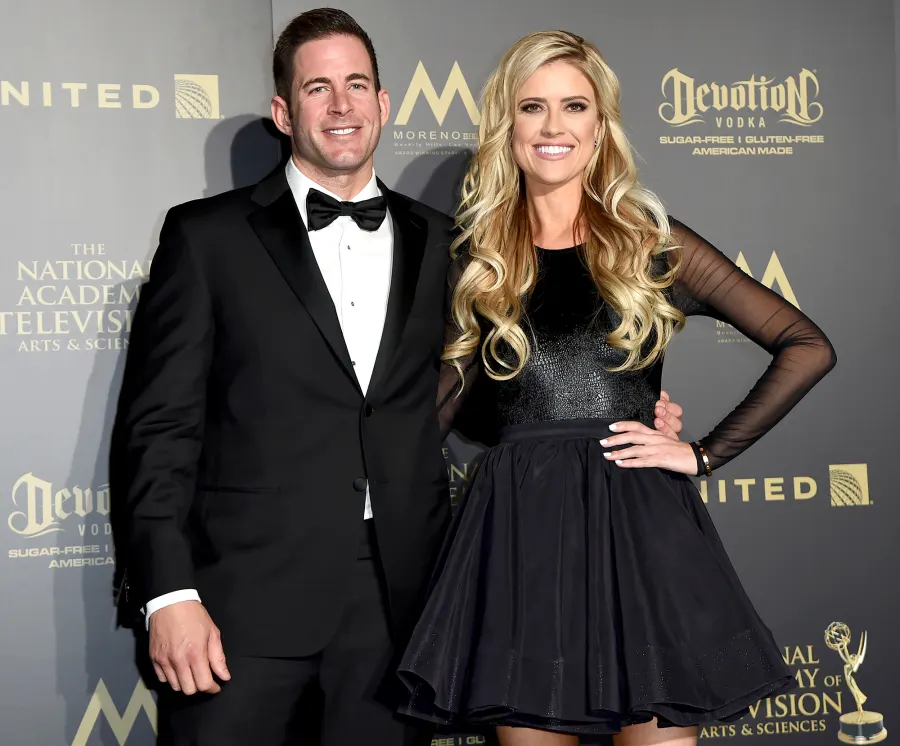 Christina Anstead and Tarek El Moussa coparent during quarantine