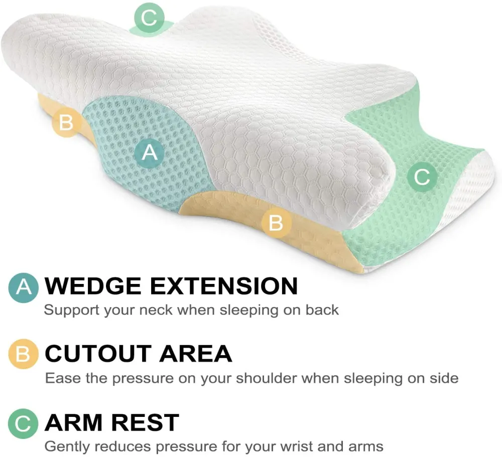 Coisum Orthopedic Memory Foam Pillow