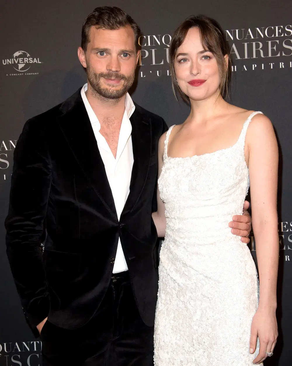 Dakota Johnson Chooses Between Jamie Dornan and Christian Grey After Feud Rumors