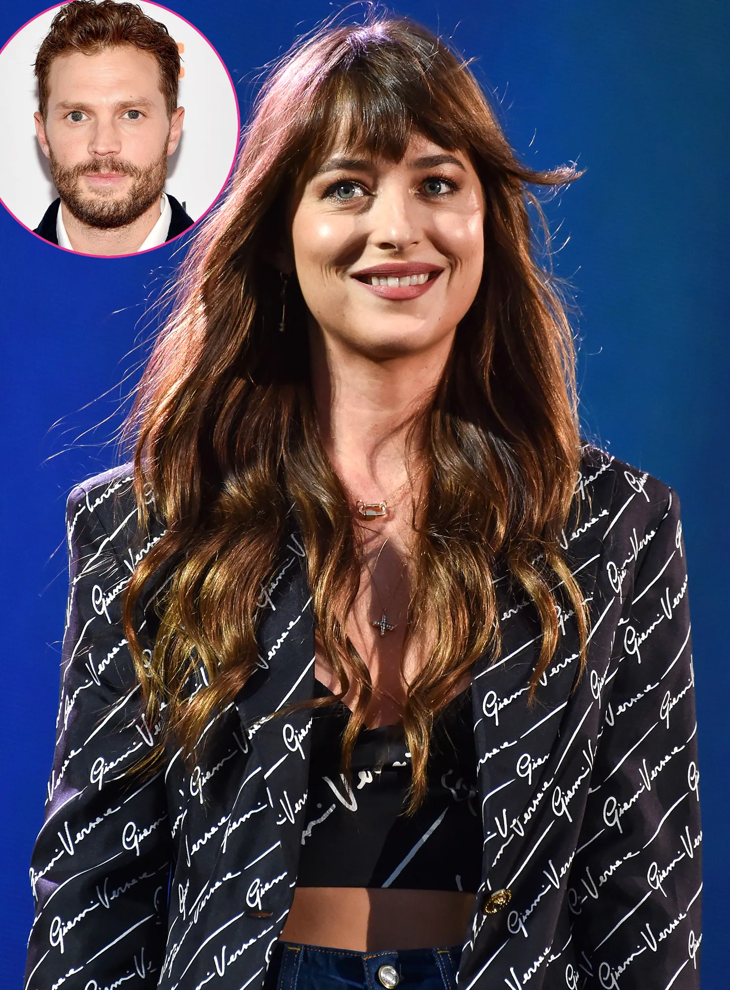 Dakota Johnson Chooses Between Jamie Dornan and Christian Grey After Feud Rumors