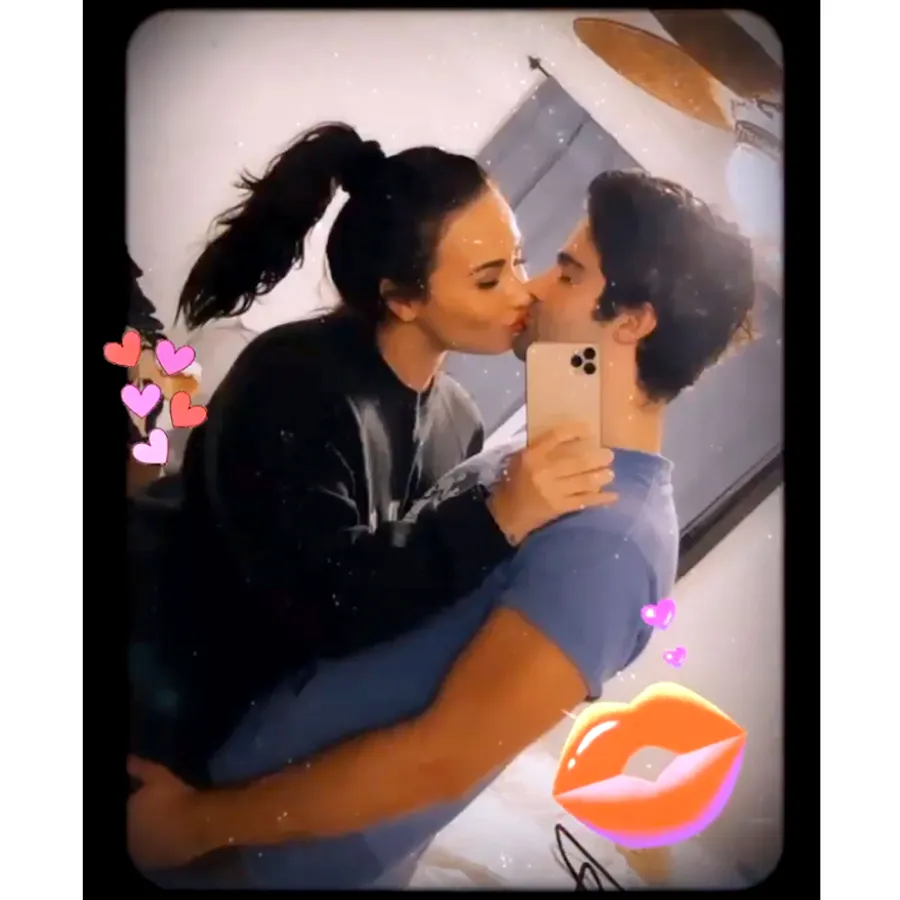 Demi Lovato Turns Up PDA New Photos BF Max Ehrich