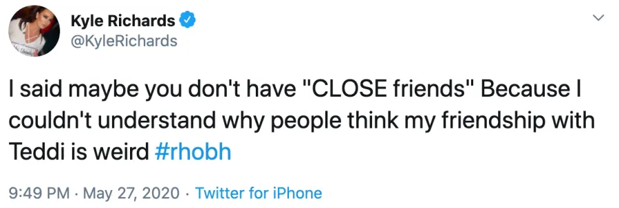 Denise Richards Responds to RHOBH Criticism