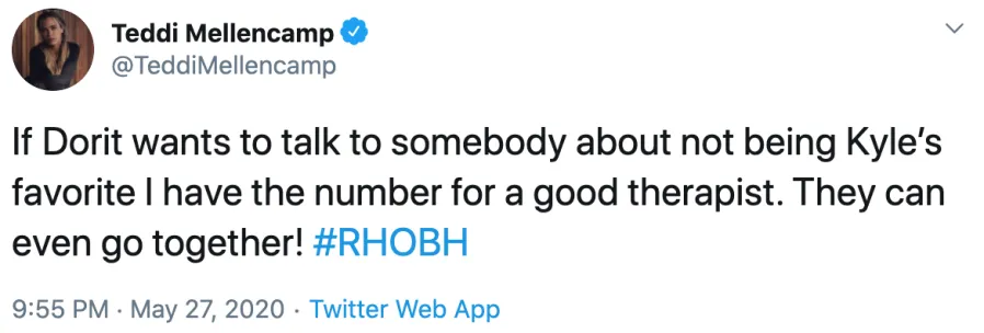 Denise Richards Responds to RHOBH Criticism