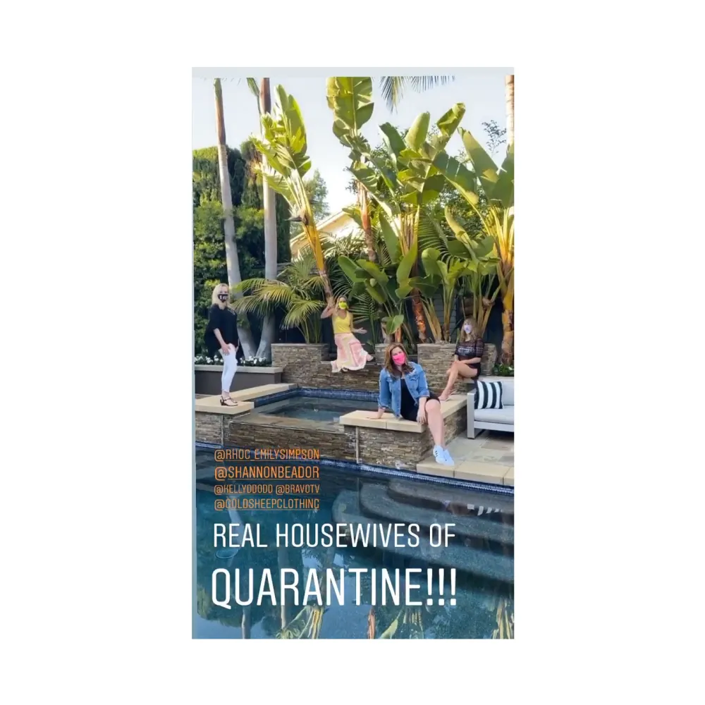 Real Housewives of Orange County Emily Simpson, Shannon Beador, Kelly Dodd and Braunwyn Windham-Burke Reunite