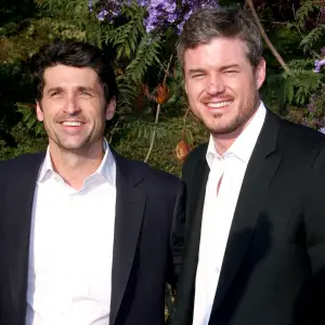 Eric Dane Patrick Dempsey reunite 6 feet apart