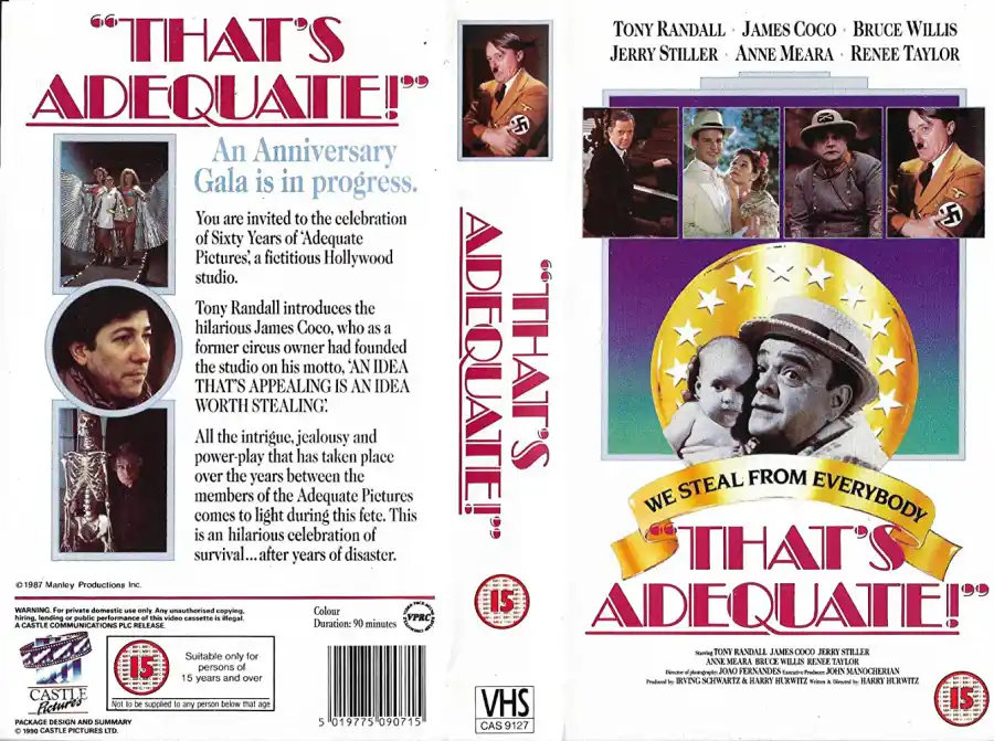 That's Adequate (1989) Every Time Jerry Stiller Ben Stiller Appeared Onscreen Together