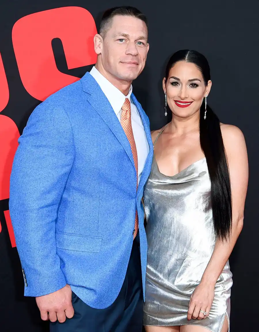 John Cena and Nikki Bella attend the LA Premiere of Blockers Everything Nikki Bella Said About John Cena in Her New Book