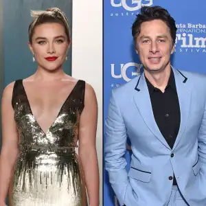 Florence Pugh and Zach Braff are Doing Date Night in Quarantine