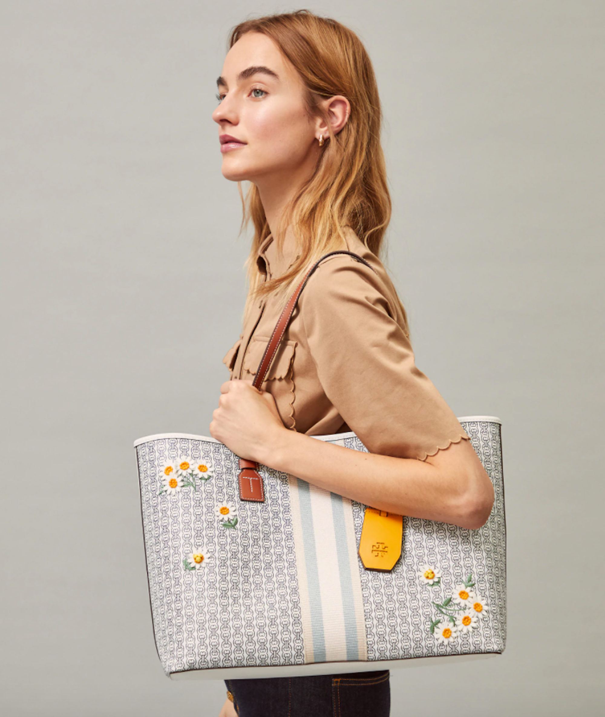 Gemini Link Canvas Appliqué Tote