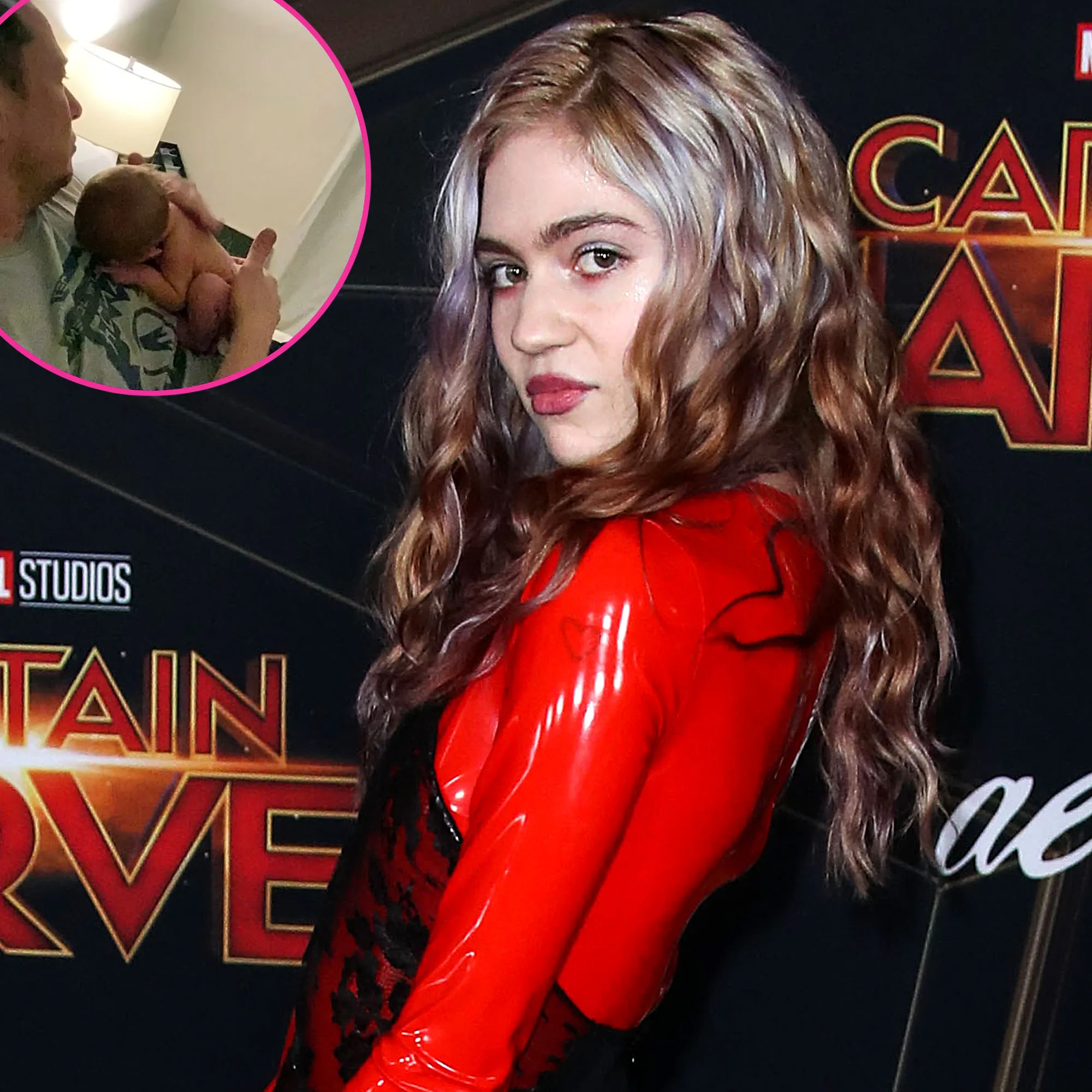 Grimes Shares Sweet Video Elon Musk Bonding With Newborn Son X Æ A-12