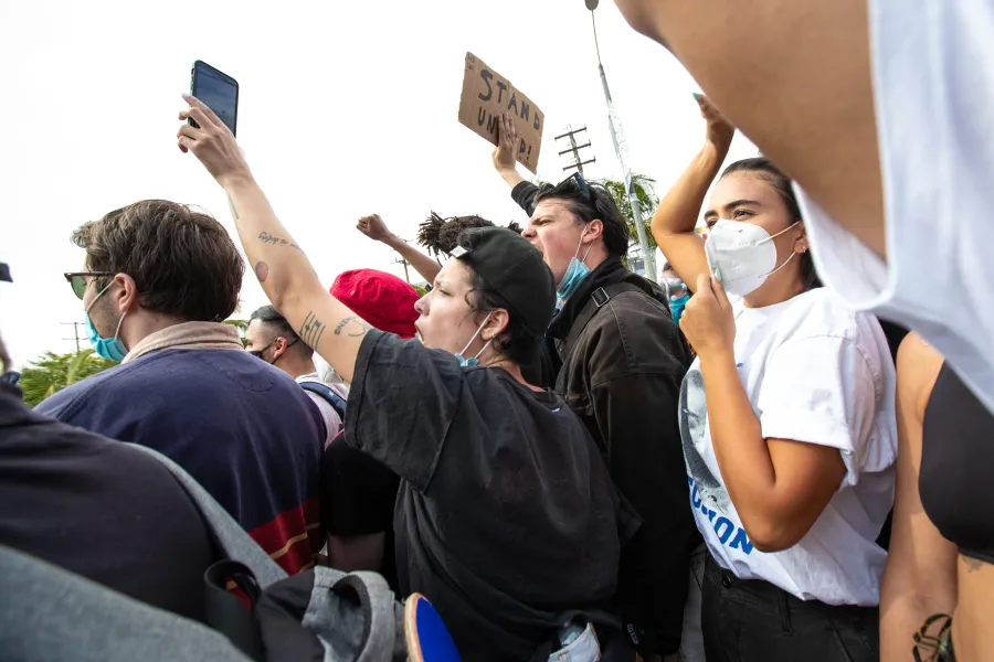 Halsey Steps Out With Ex Youngblud at L.A. Protest Amid Rumored Evan Peters Split
