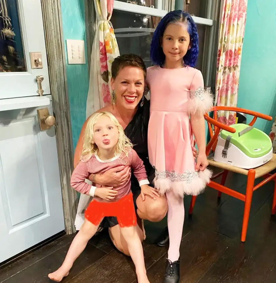 Here's How Celebrities Including Kim Kardashian, Demi Moore and Pink Celebrated Mother's Day in Quarantine