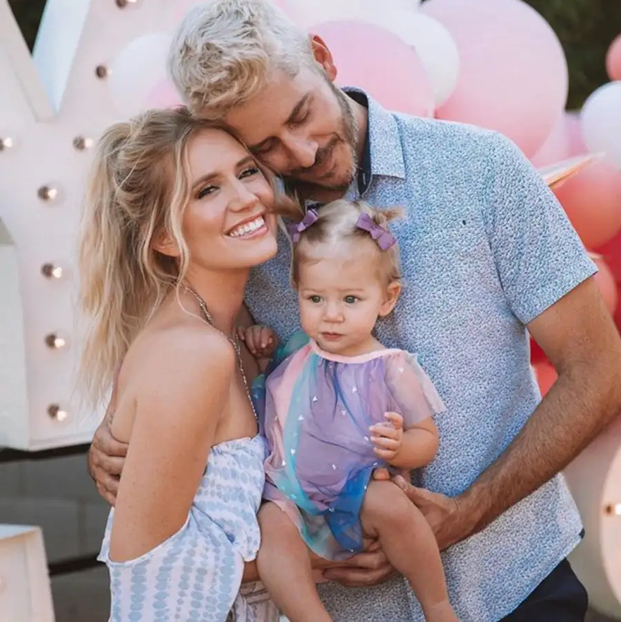 Inside Arie Luyendyk Jr.’s and Lauren Burnham’s Daughter Alessi’s 1st Birthday Party Amid Quarantine