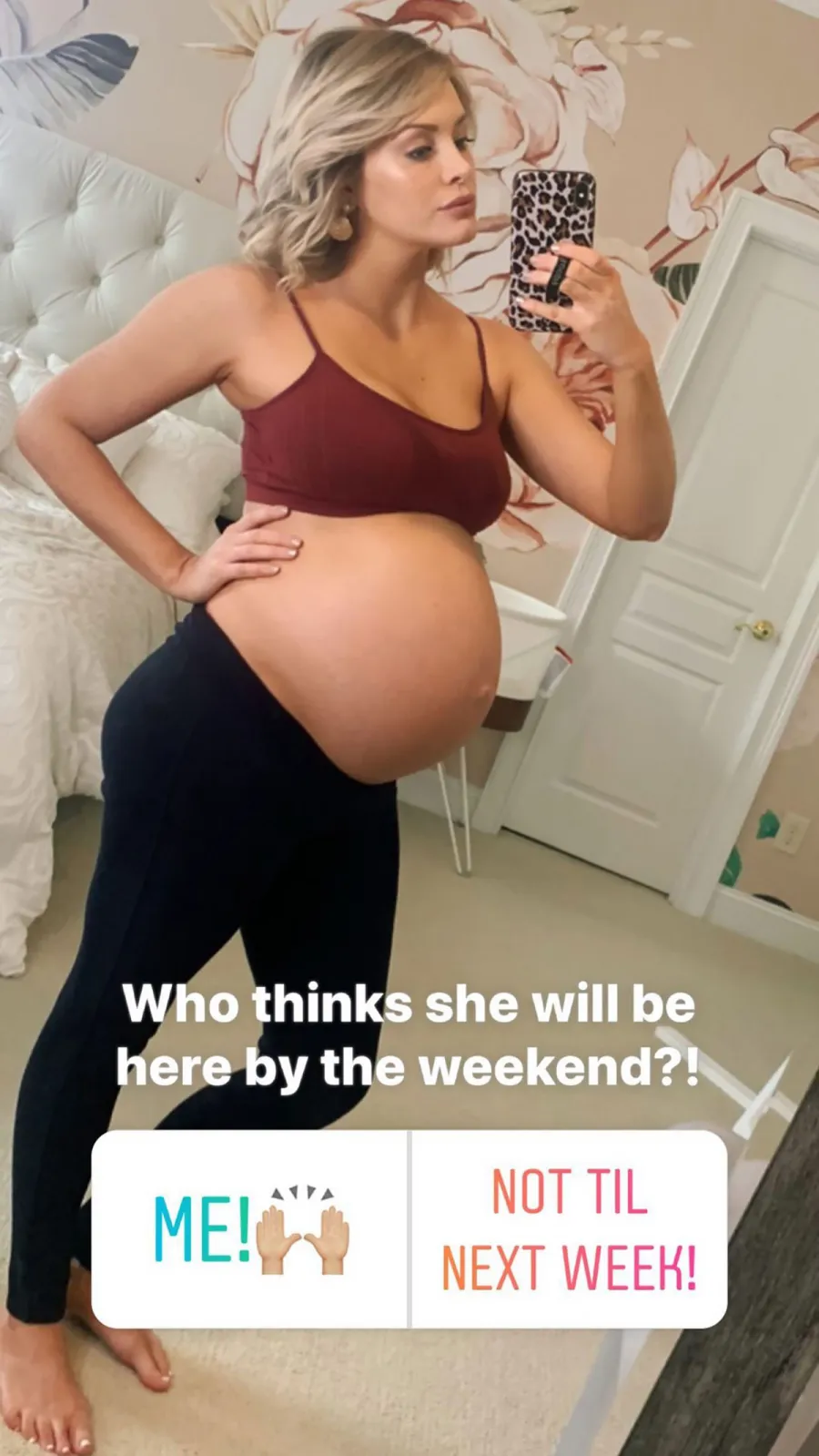 Jenna Cooper's Baby Bump