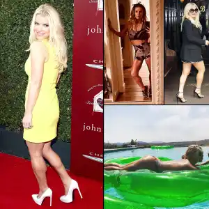 Jessica Simpson Toned Legs