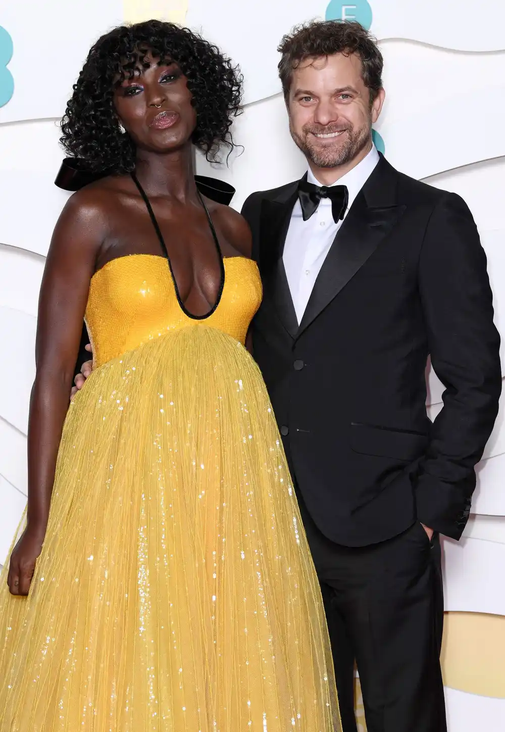 Jodie Turner-Smith and Joshua Jackson British Academy Film Awards Postpartum