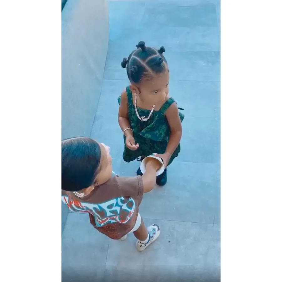 Kardashian Kids Backyard Playdate Amid Quarantine