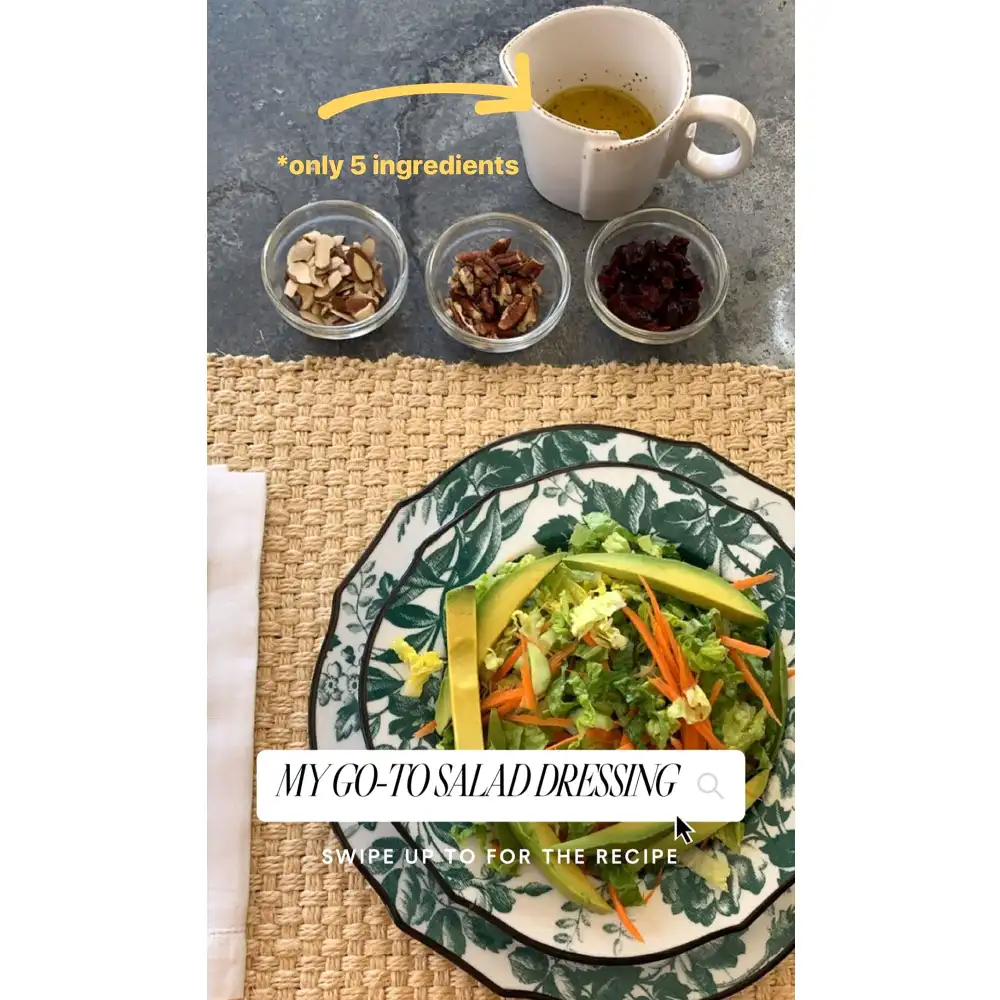 Kourtney Kardashian Shares Her Super Simple Salad Dressing Recipe