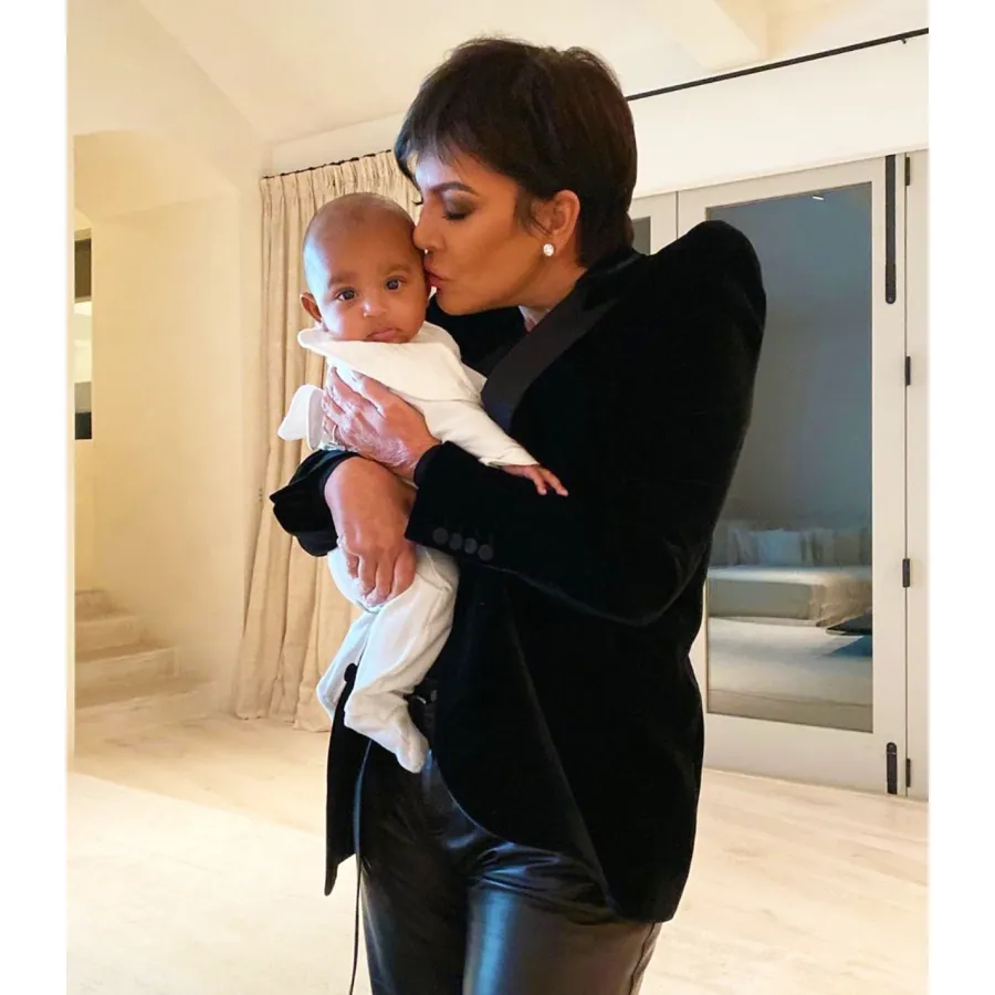Kris Jenner and Psalm birthday