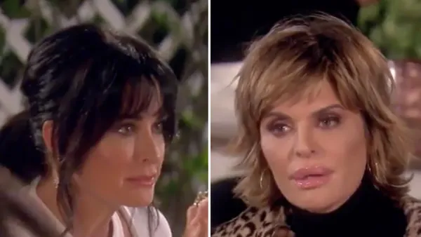 Kyle Richards Tells Lisa Rinna to F--k Off After She Brings Up Kim Richards