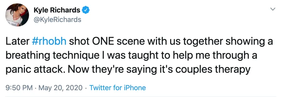 Kyle Richards Reacts After Garcelle Beauvais and Denise Richards Slam Her