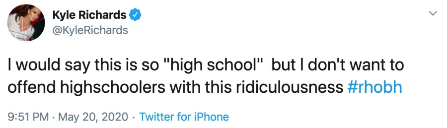 Kyle Richards Reacts After Garcelle Beauvais and Denise Richards Slam Her