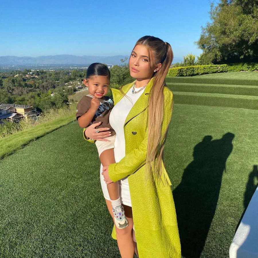 Kylie Jenner and Stormi