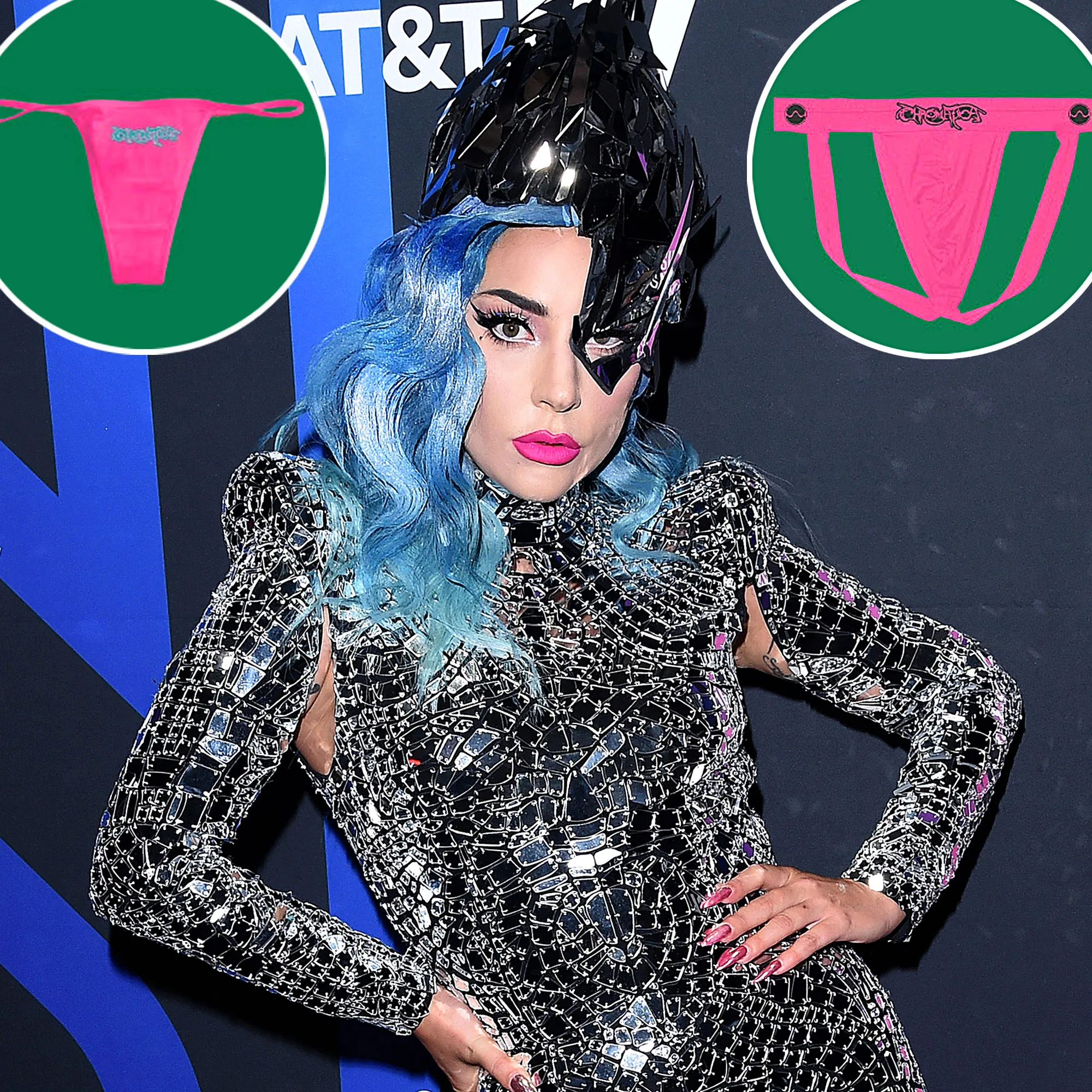 Lady Gaga Unveils Chromatica-Themed Thong Jockstrap