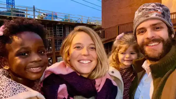 Lauren Akins and Thomas Rhett