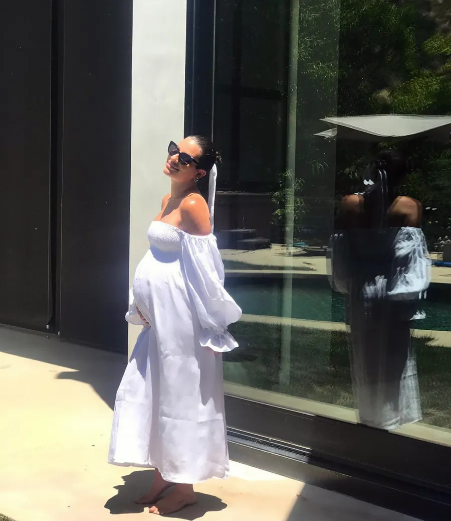 Lea Michele Baby Bump Album