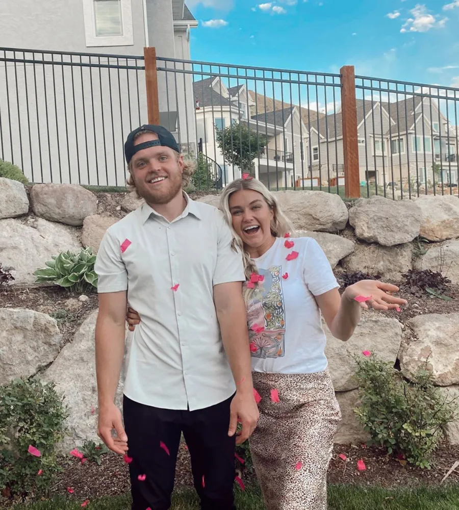 Lindsay Arnold and Sam Cusick gender reveal