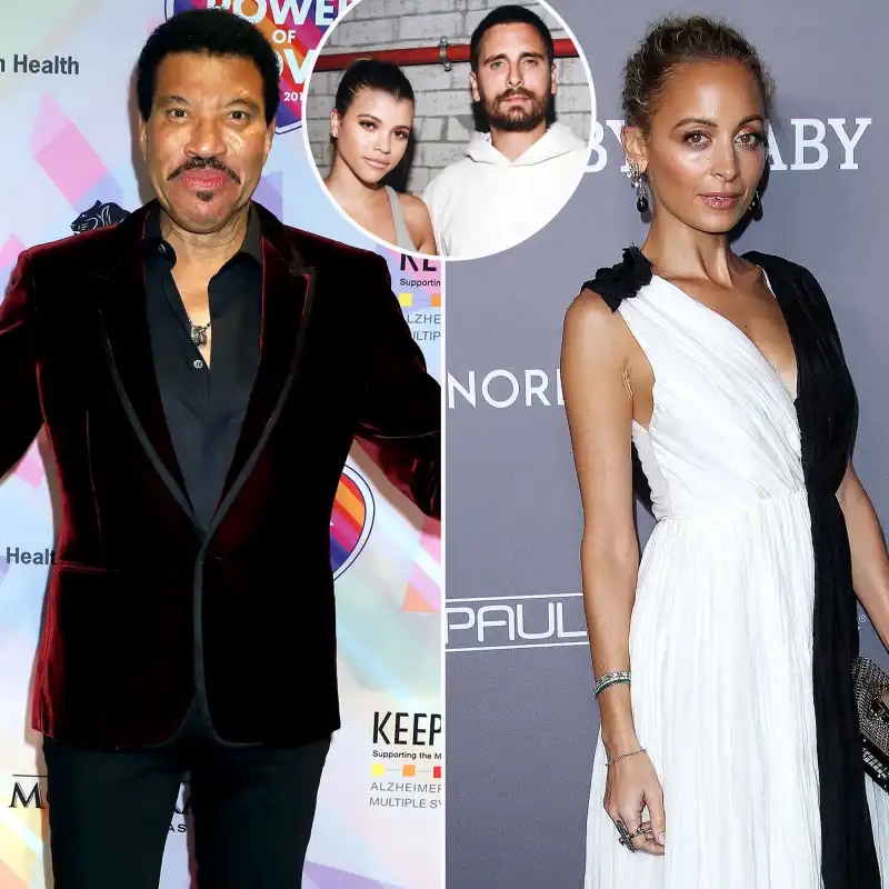 Lionel Richie Nicole Richie Were Weary About Sofia Richie Scott Disick Romance