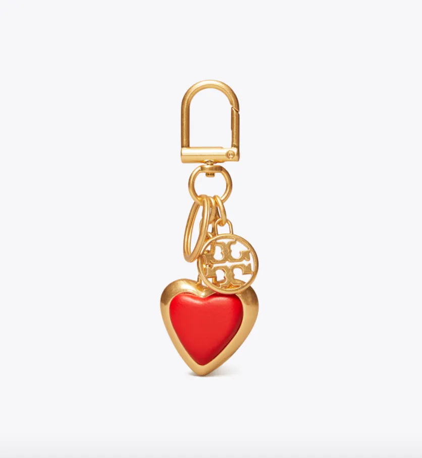Logo Heart Key Ring (Brilliant Red)