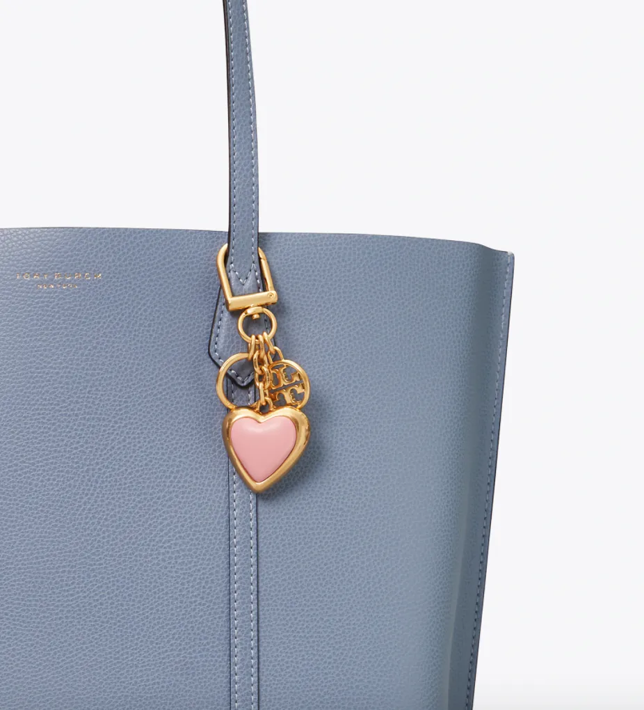 Logo Heart Key Ring (Pink City)