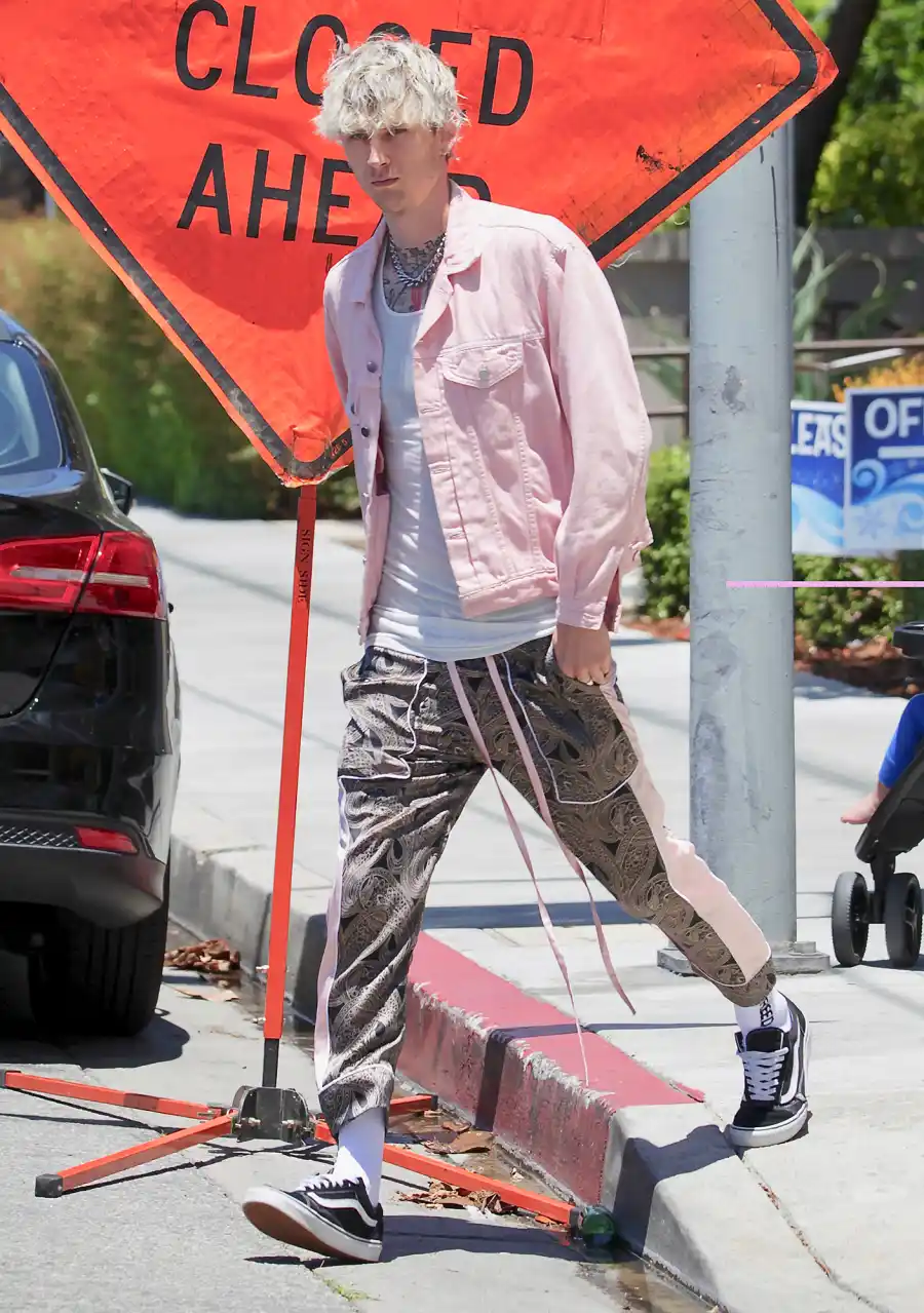Machine Gun Kelly Steps Out After Releasing Steamy Video With Megan Fox