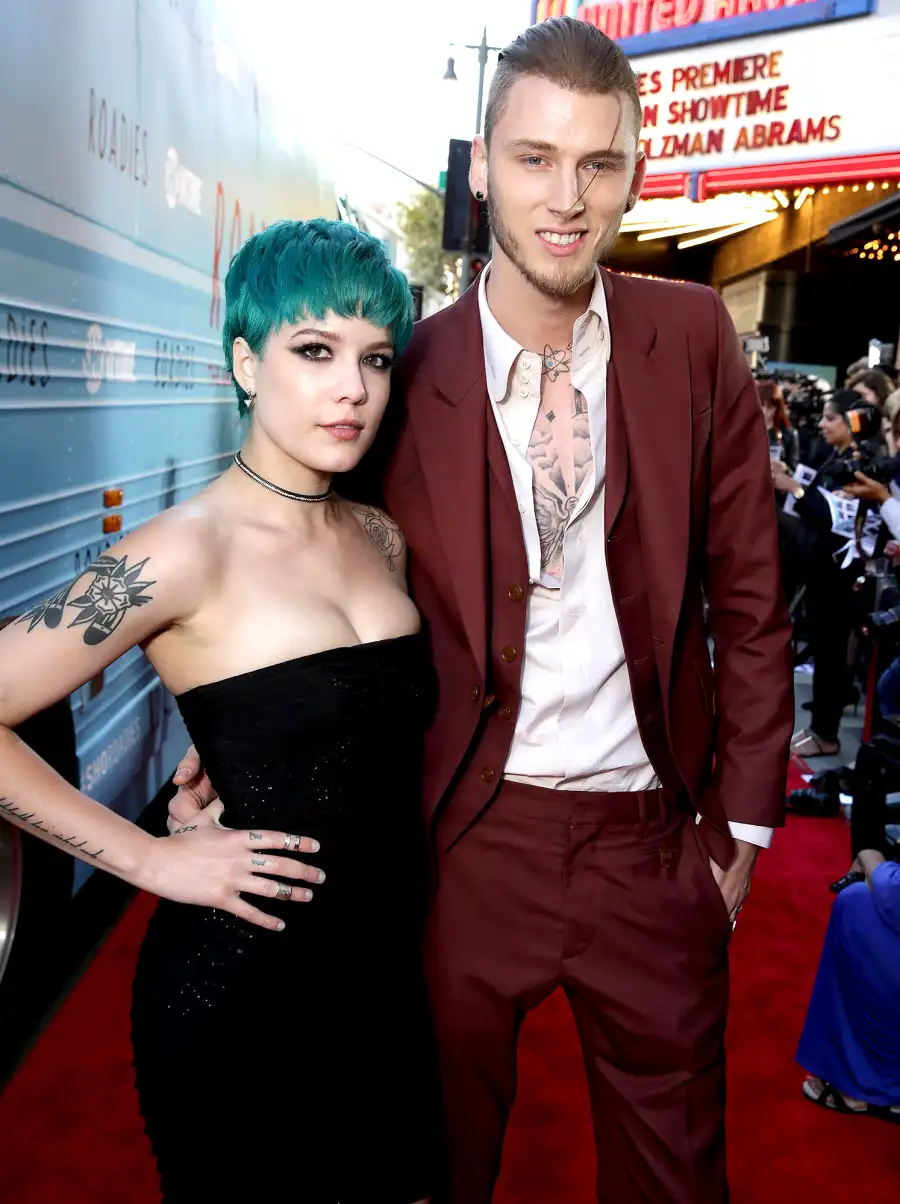Machine Gun Kelly and Halsey dated