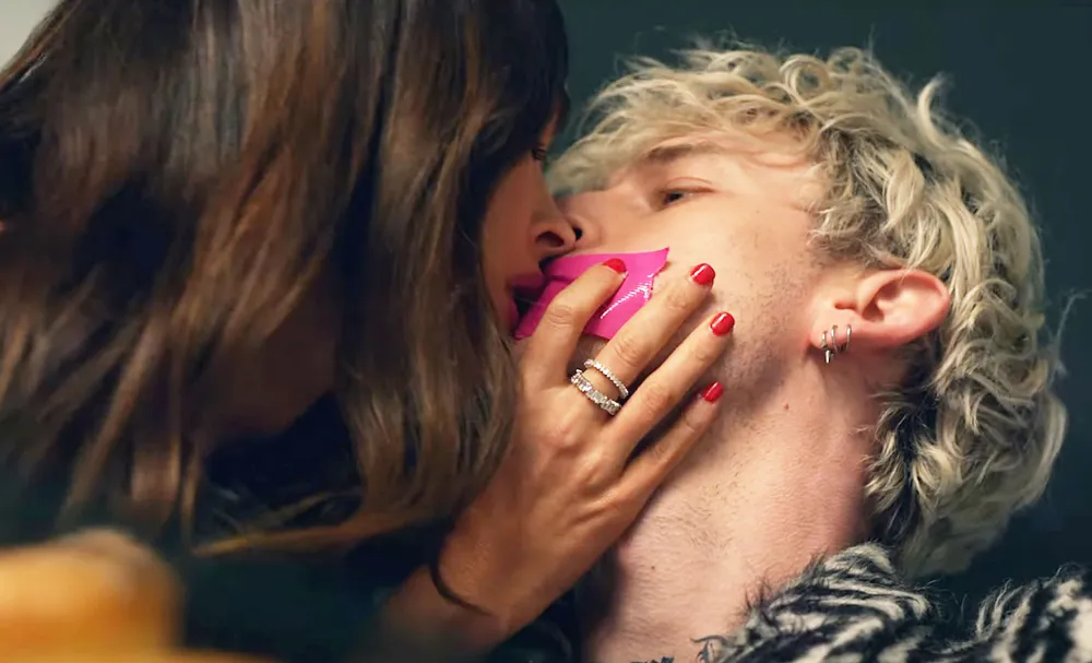 Machine Gun Kelly and Megan Fox Nearly Kiss in Romantic New Music Video
