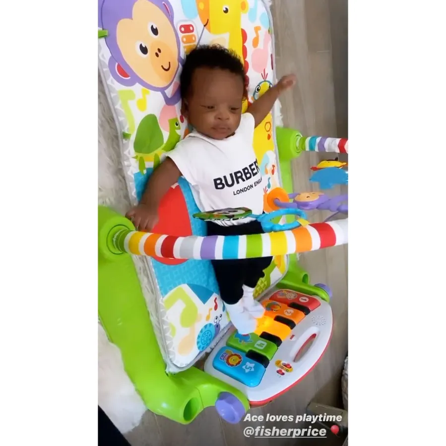 Malika Haqq Son Ace Loves Platime