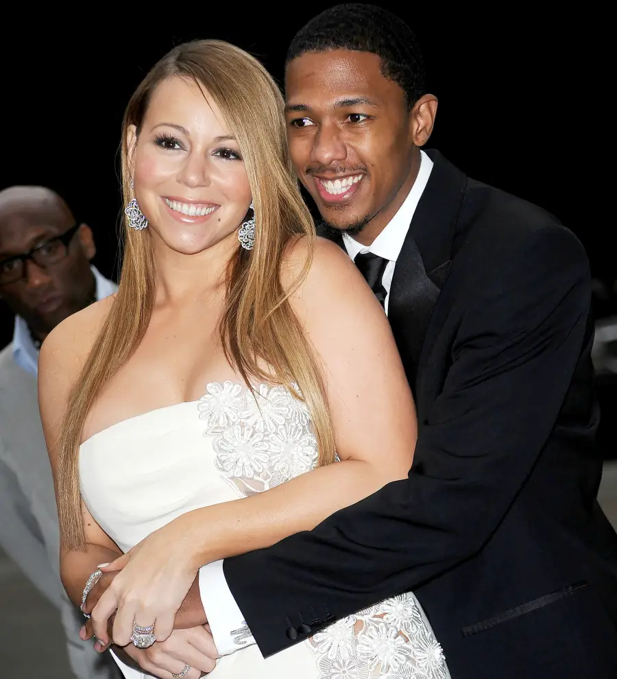 Mariah Carey and Nick Cannon push present