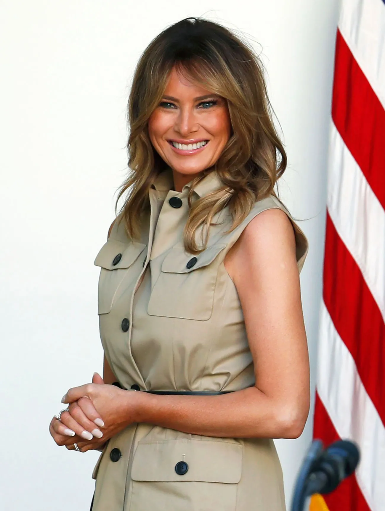 Melania Trump Brings Back This "90s Belt Trend