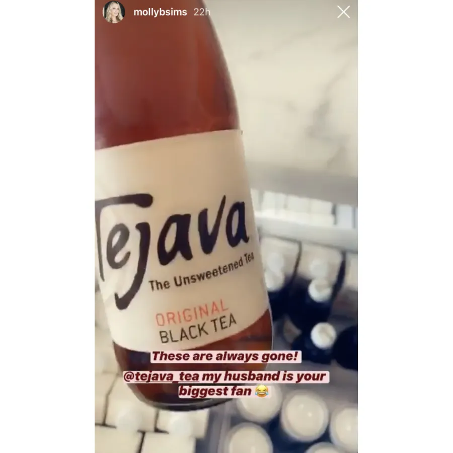 Molly Sims Shares a Peek Inside Her Pantry