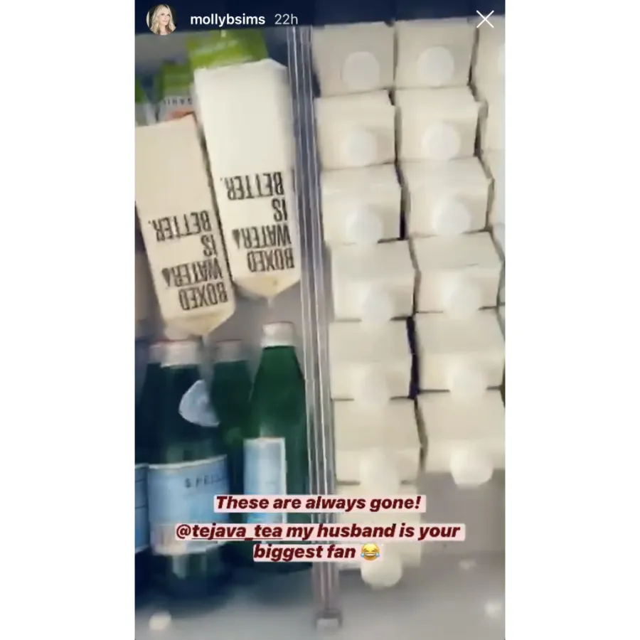 Molly Sims Shares a Peek Inside Her Pantry