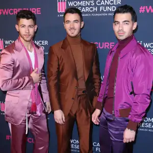 Nick Jonas, Kevin Jonas and Joe Jonas Jonas Brothers Quarantining With Family