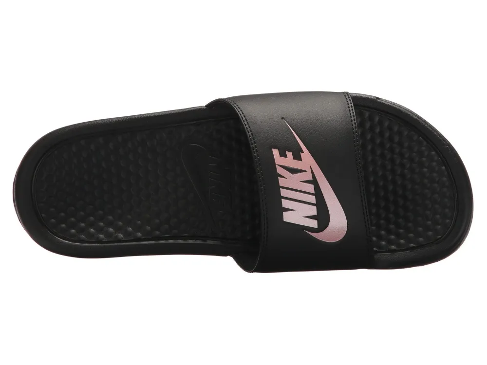Nike&nbsp;Benassi JDI Slide (Black/Rose Gold)